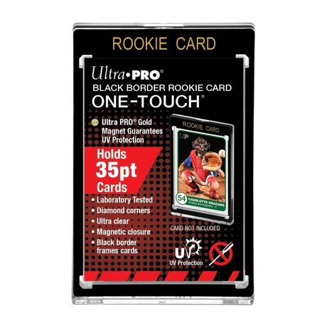 35PT ROOKIE Black Border UV ONE-TOUCH® Magnetic Holder