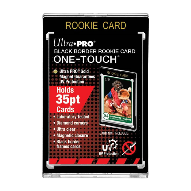 35PT ROOKIE Black Border UV ONE-TOUCH® Magnetic Holder