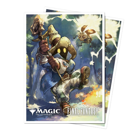 MAGIC: THE GATHERING®—FINAL FANTASY™ Vivi Ornitier 105ct APEX® DECK PROTECTOR® Sleeves for Magic: The Gathering Loose | Ultra PRO International