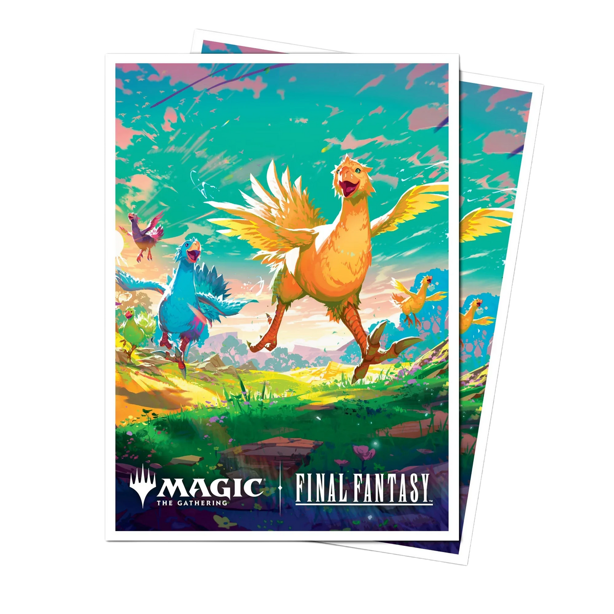 MAGIC: THE GATHERING®—FINAL FANTASY™ Chocobo Parade 105ct APEX Deck Protector sleeves for Magic: The Gathering Loose | Ultra PRO International