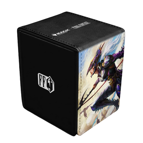 MAGIC: THE GATHERING®—FINAL FANTASY™ Kain Highwind Alcove® Flip Deck Box® for Magic: The Gathering Angle | Ultra PRO International