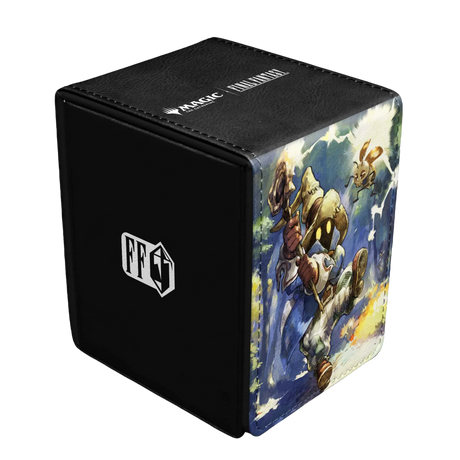 MAGIC: THE GATHERING®—FINAL FANTASY™ Vivi Ornitier ALCOVE® Flip DECK BOX® for Magic: The Gathering Angle | Ultra PRO International