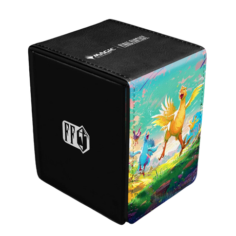 MAGIC: THE GATHERING®—FINAL FANTASY™ Chocobo ALCOVE® Flip DECK BOX® for Magic: The Gathering Angle