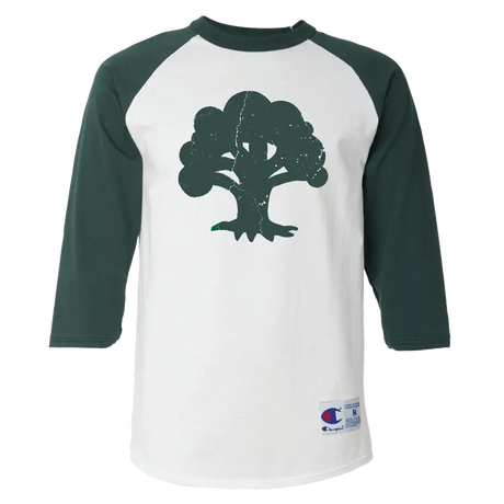 Magic: The Gathering Green Mana Baseball T-Shirt (Raglan)