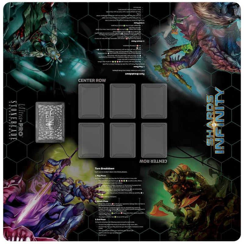 Shards of Infinity 24" x 24" Gaming Playmat | Ultra PRO Entertainment