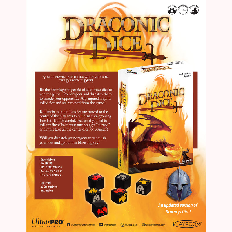 Draconic Dice | Ultra PRO Entertainment