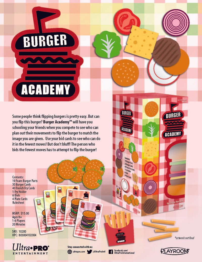 Burger Academy - Ultra PRO International