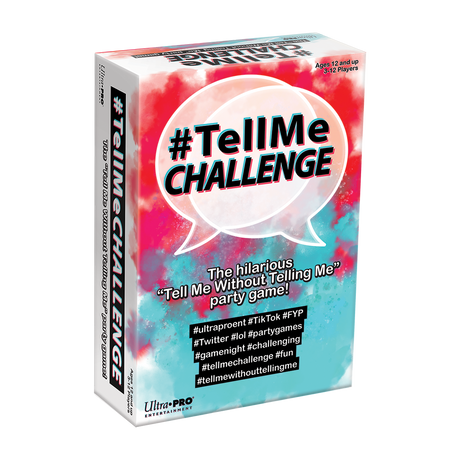 #TellMeChallenge Party Game for 3â€“12 Players Ages 12+ | Ultra PRO Entertainment