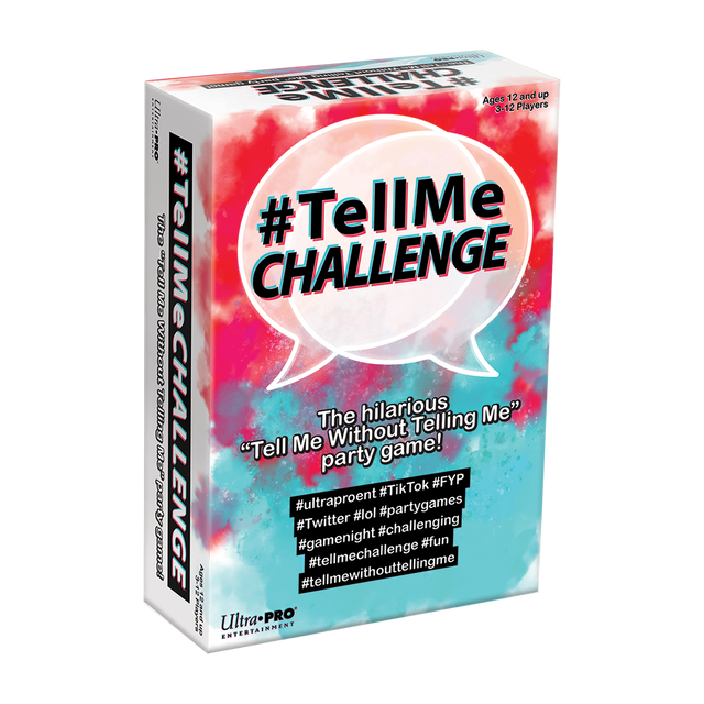 #TellMeChallenge Party Game for 3â€“12 Players Ages 12+ | Ultra PRO Entertainment