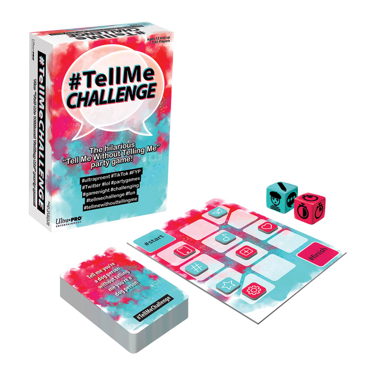 #TellMeChallenge Party Game for 3â€“12 Players Ages 12+ | Ultra PRO Entertainment