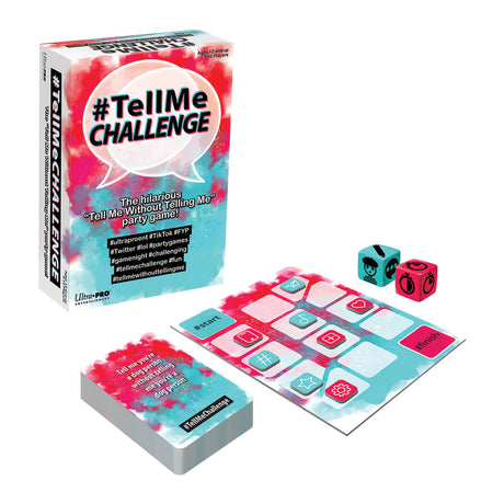 #TellMeChallenge Party Game for 3â€“12 Players Ages 12+ | Ultra PRO Entertainment