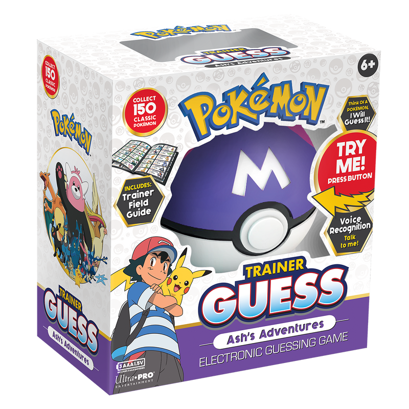 Pokémon Trainer Guess Ash's Adventures: An Electronic Game for Ages 6 and up | Ultra PRO Entertainment