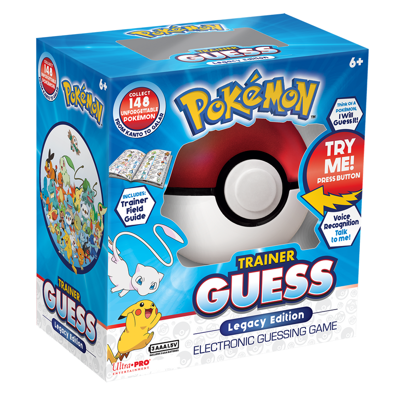 Pokémon Trainer Guess Legacy: An Electronic Game for Ages 6 and up | Ultra PRO Entertainment