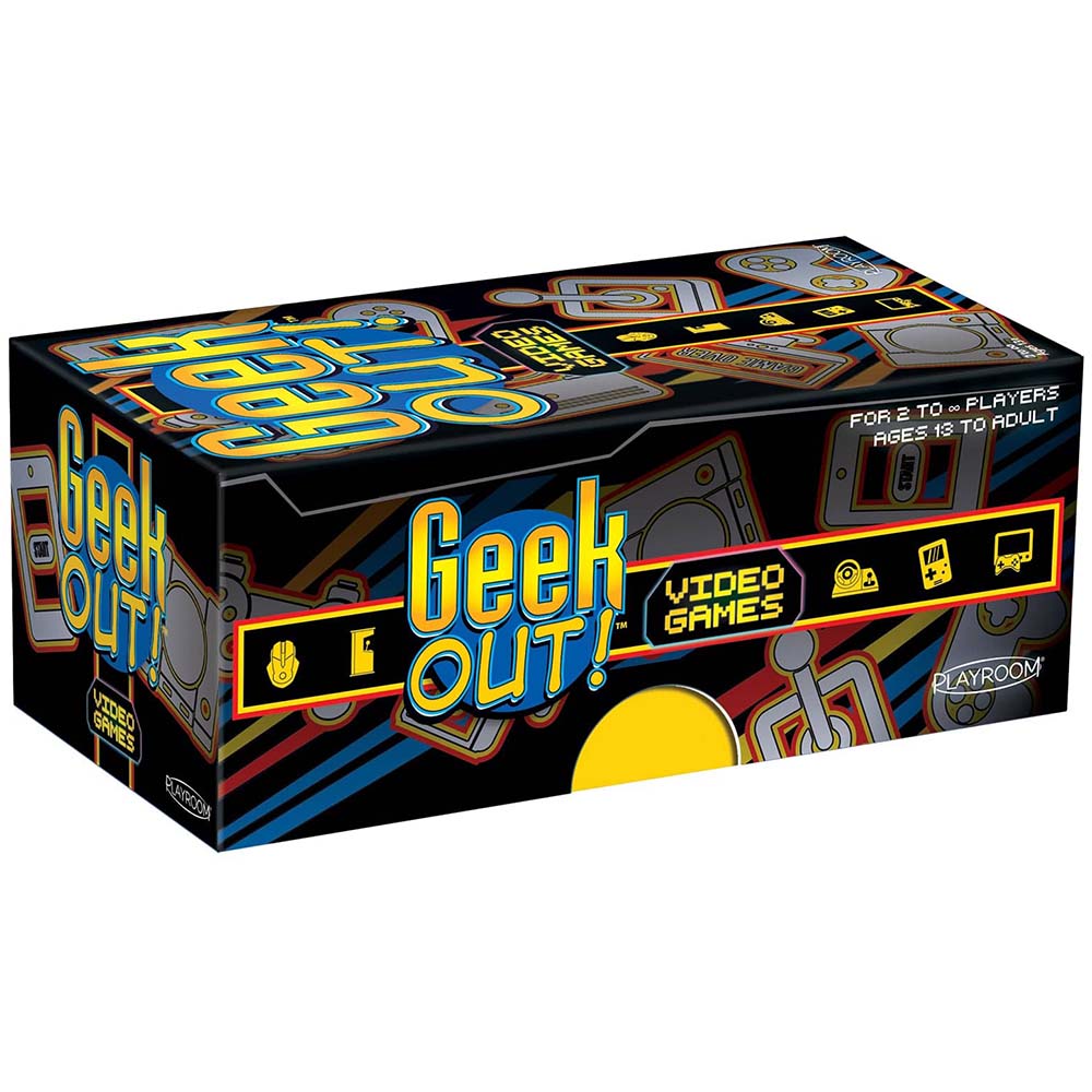 Geek Out! Video Games: Party Game for Ages 13 and Up, 2 or More Players | Ultra PRO International