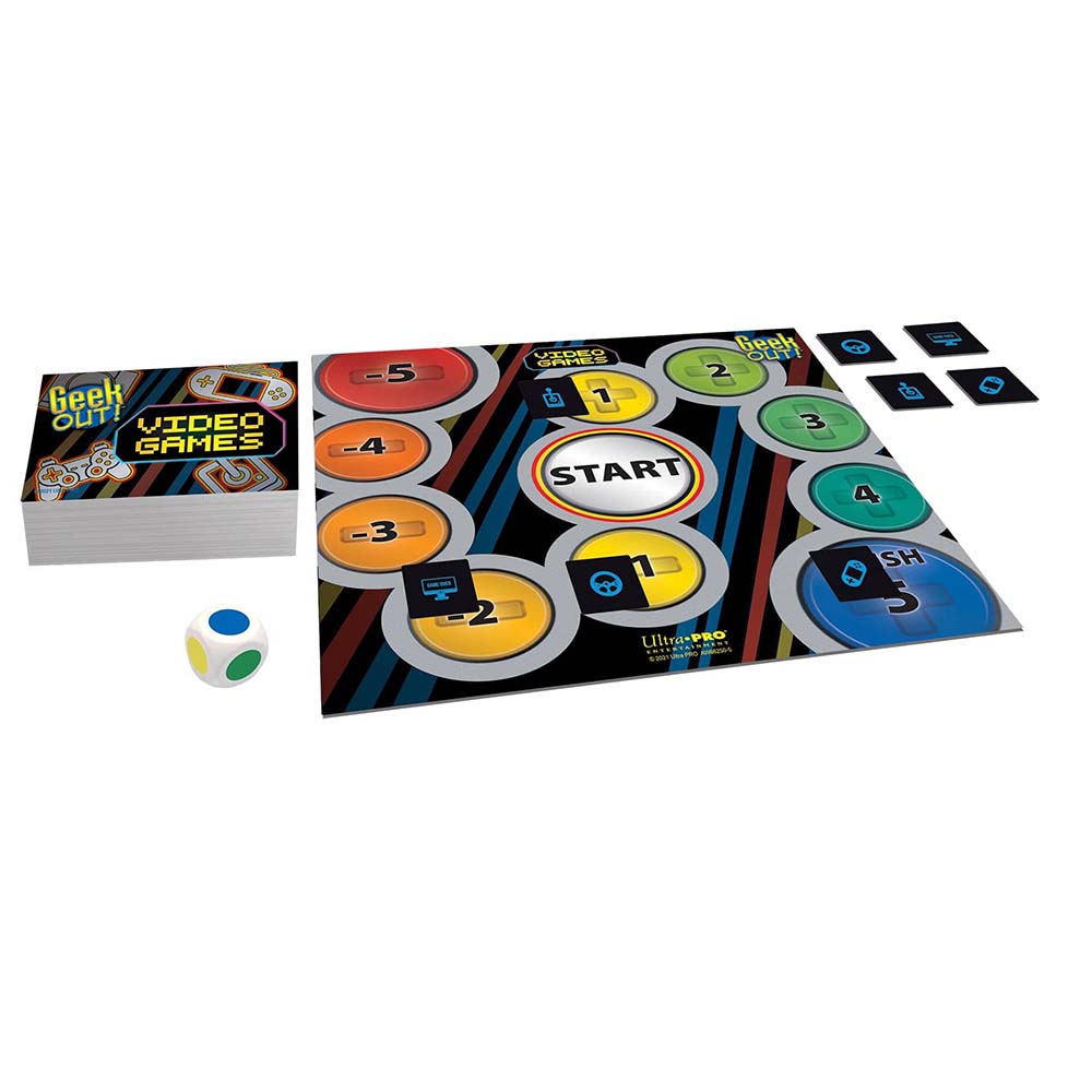 Geek Out! Video Games: Party Game for Ages 13 and Up, 2 or More Players | Ultra PRO International