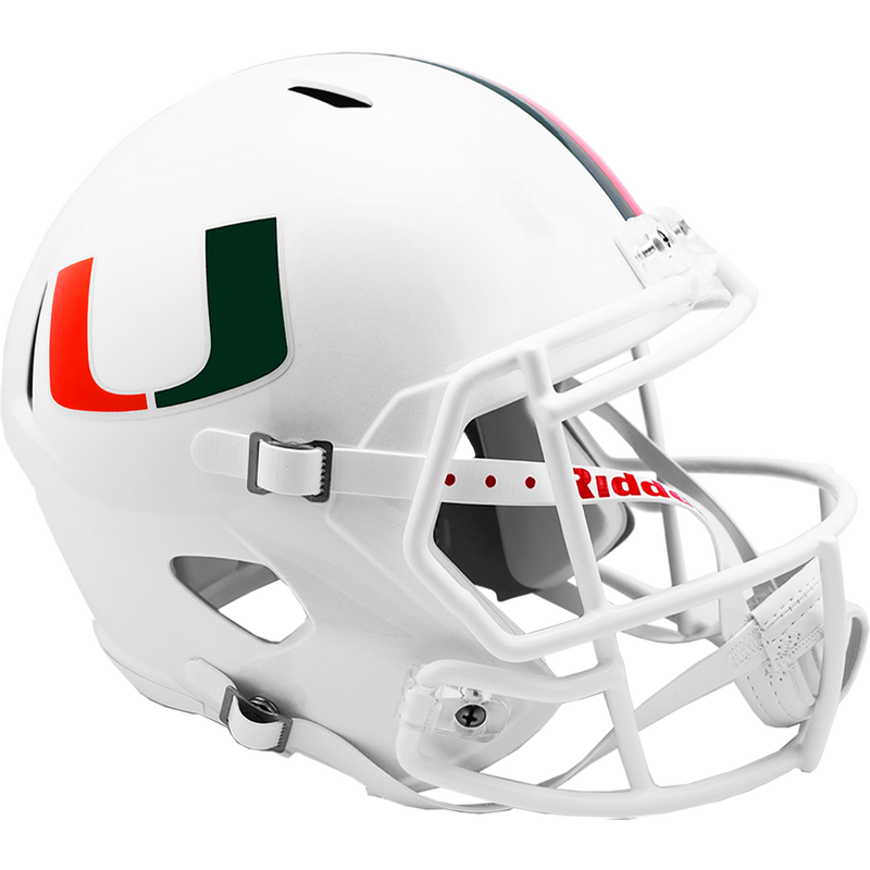 Riddell NCAA Miami Hurricanes Speed Full Size Replica Helmet | Ultra PRO International