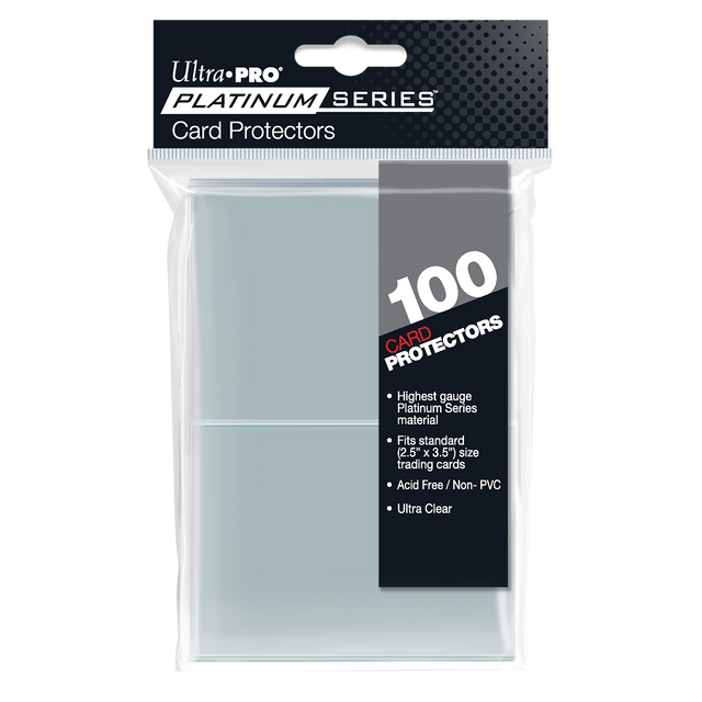 Pochettes souples Ultra PRO Platinum pour cartes à collectionner au format standard