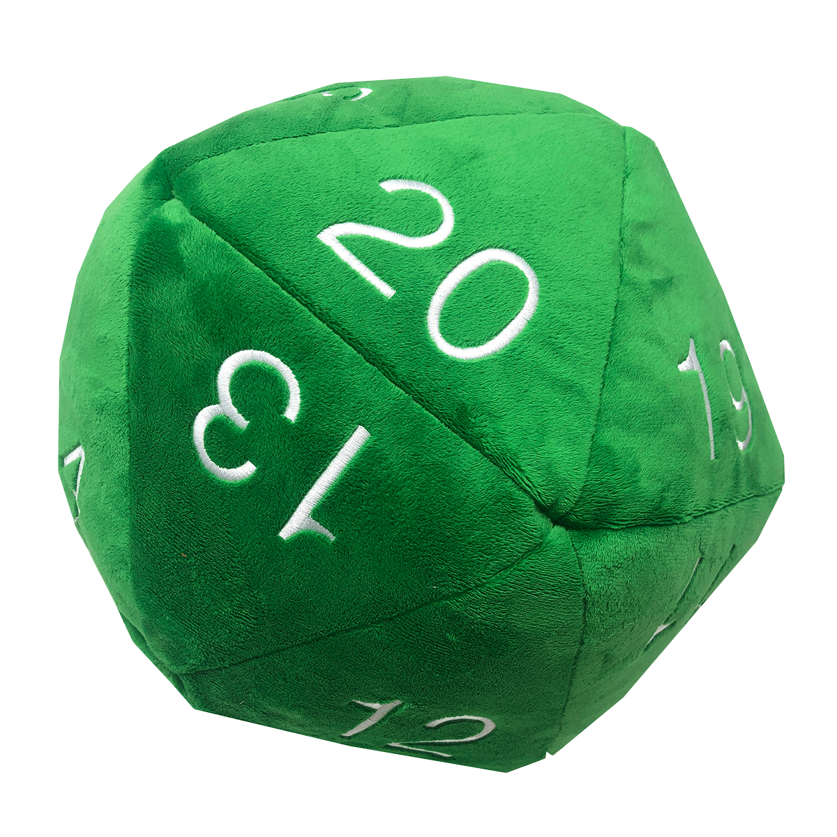 Giant d20 plush on sale