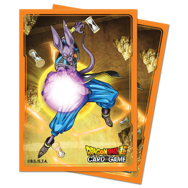 Beerus Standard Deck Protector Sleeves (65ct) for Dragon Ball Super | Ultra PRO International