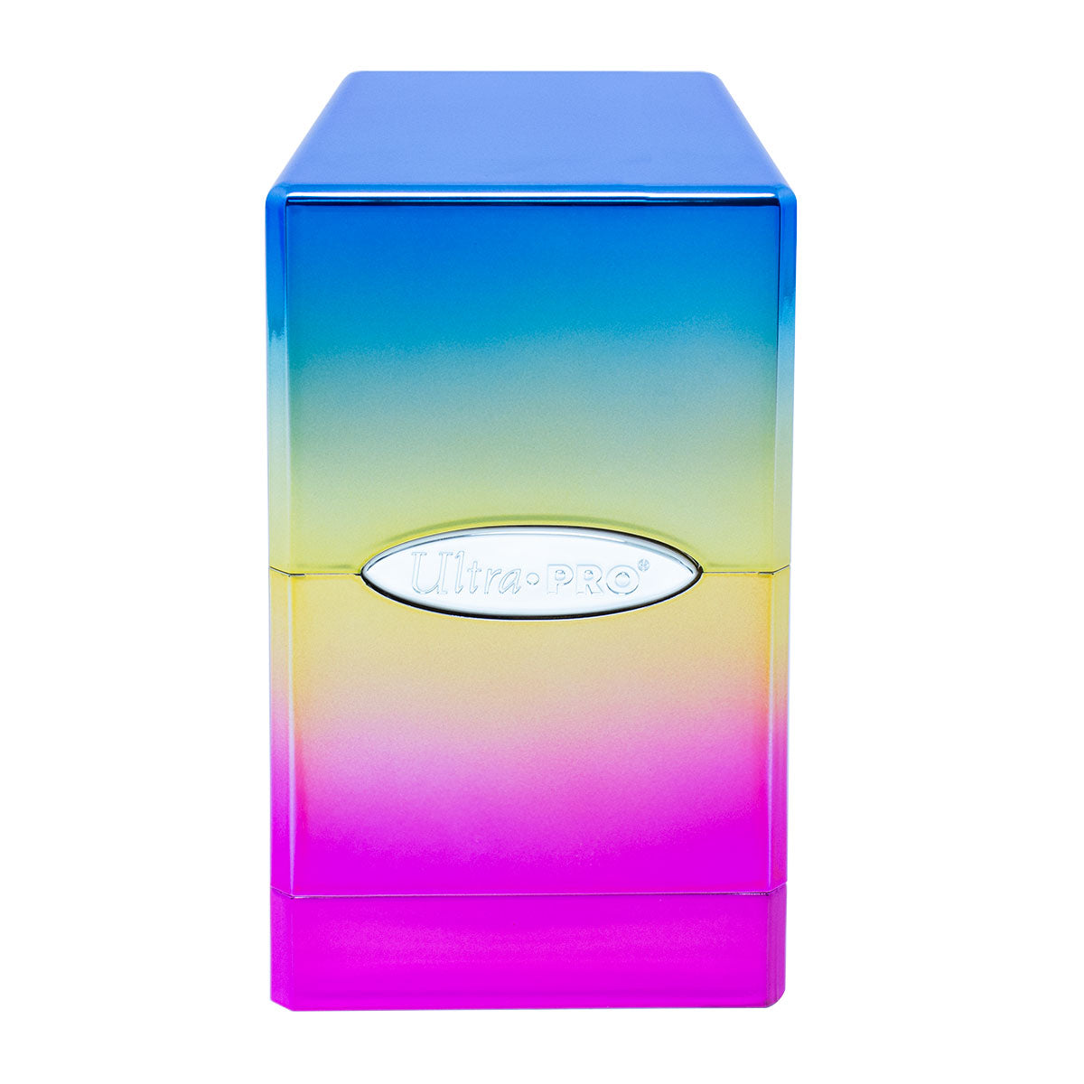 Rainbow Satin Tower Deck Box | Ultra PRO International