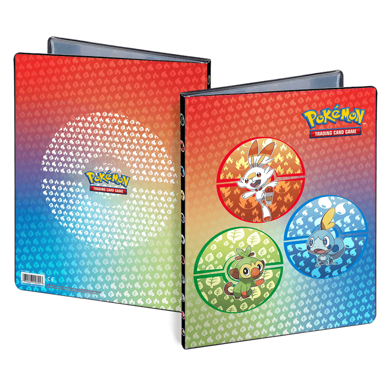 Sword and Shield Galar Starters 9-Pocket Portfolio for Pokémon | Ultra PRO International