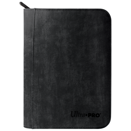 Suede Collection Premium 4-Pocket Zippered PRO-Binder | Ultra PRO International
