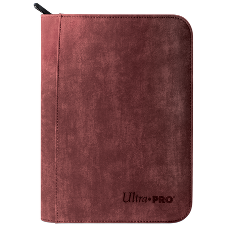 Suede Collection Premium 4-Pocket Zippered PRO-Binder | Ultra PRO International