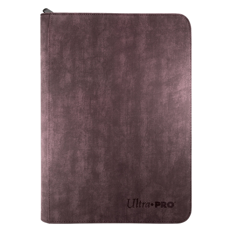 Suede Collection Premium 9-Pocket Zippered PRO-Binder | Ultra PRO International