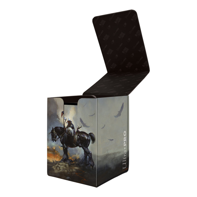 Death Dealer Alcove Flip Deck Box by Frank Frazetta | Ultra PRO International