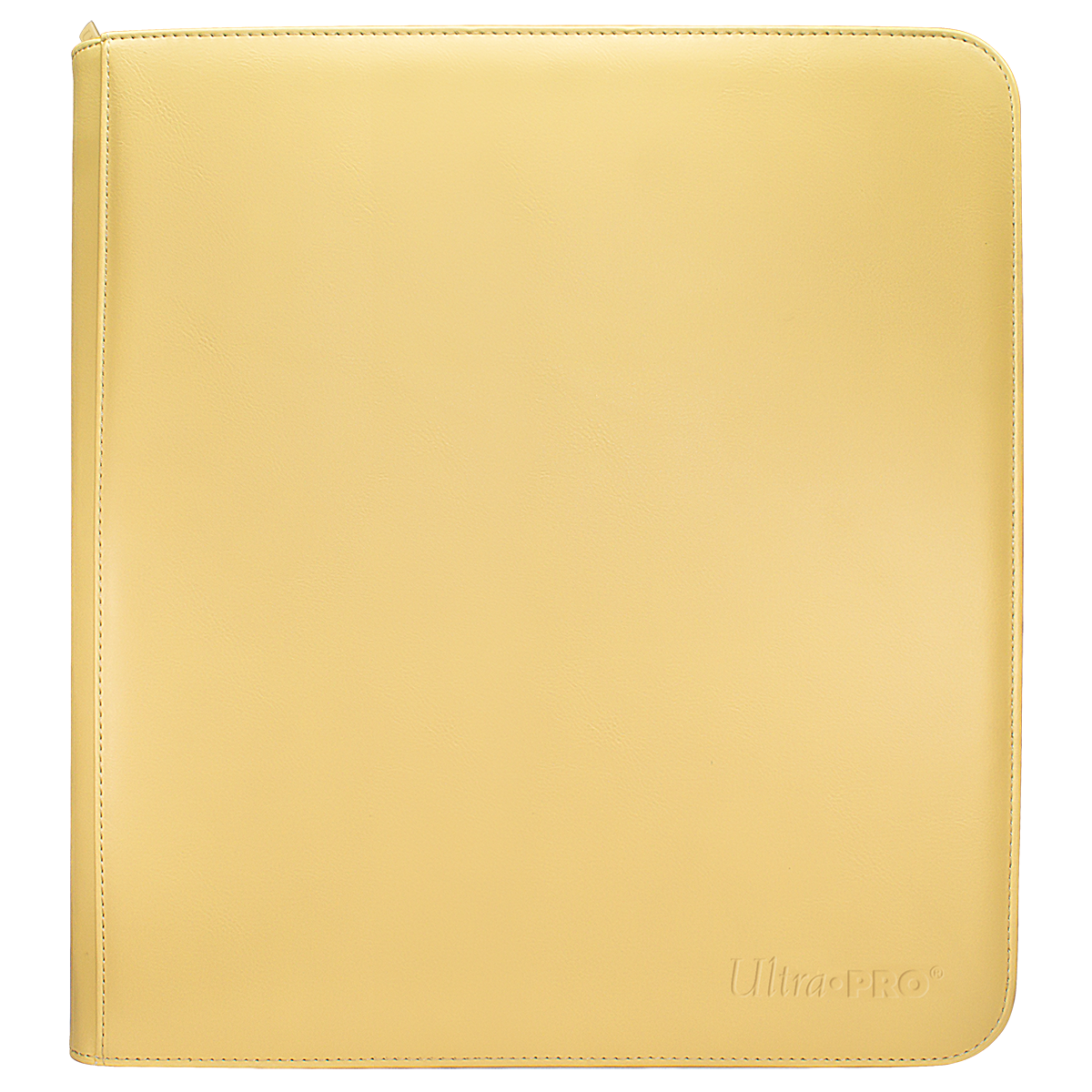 Vivid Yellow 12-Pocket Zippered PRO-Binder | Ultra PRO International