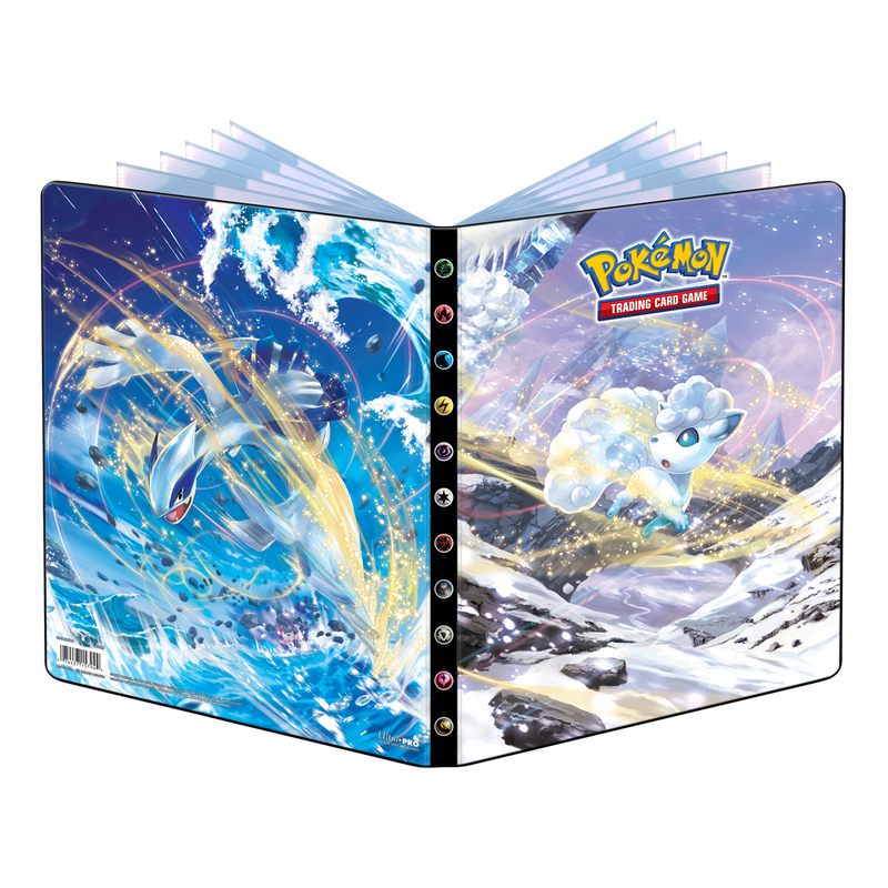 Sword and Shield 12 Lugia and Alolan Vulpix 9-Pocket Portfolio for Pokémon | Ultra PRO International