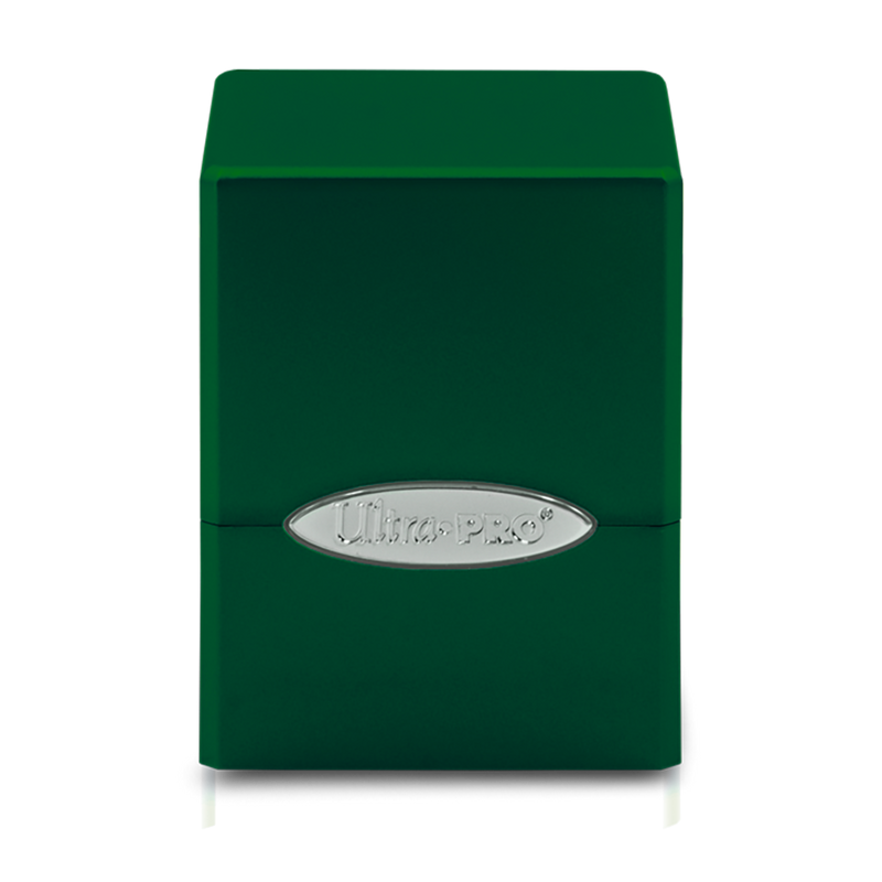 Hi-Gloss Emerald Green Satin Cube | Ultra PRO International