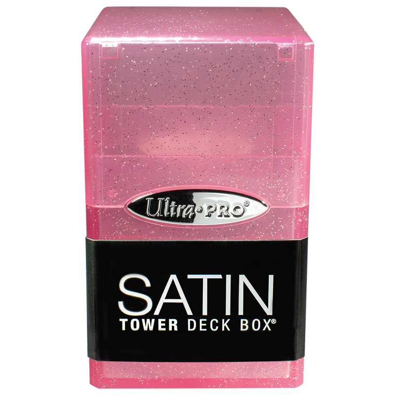 Glitter Satin Tower Deck Box | Ultra PRO International