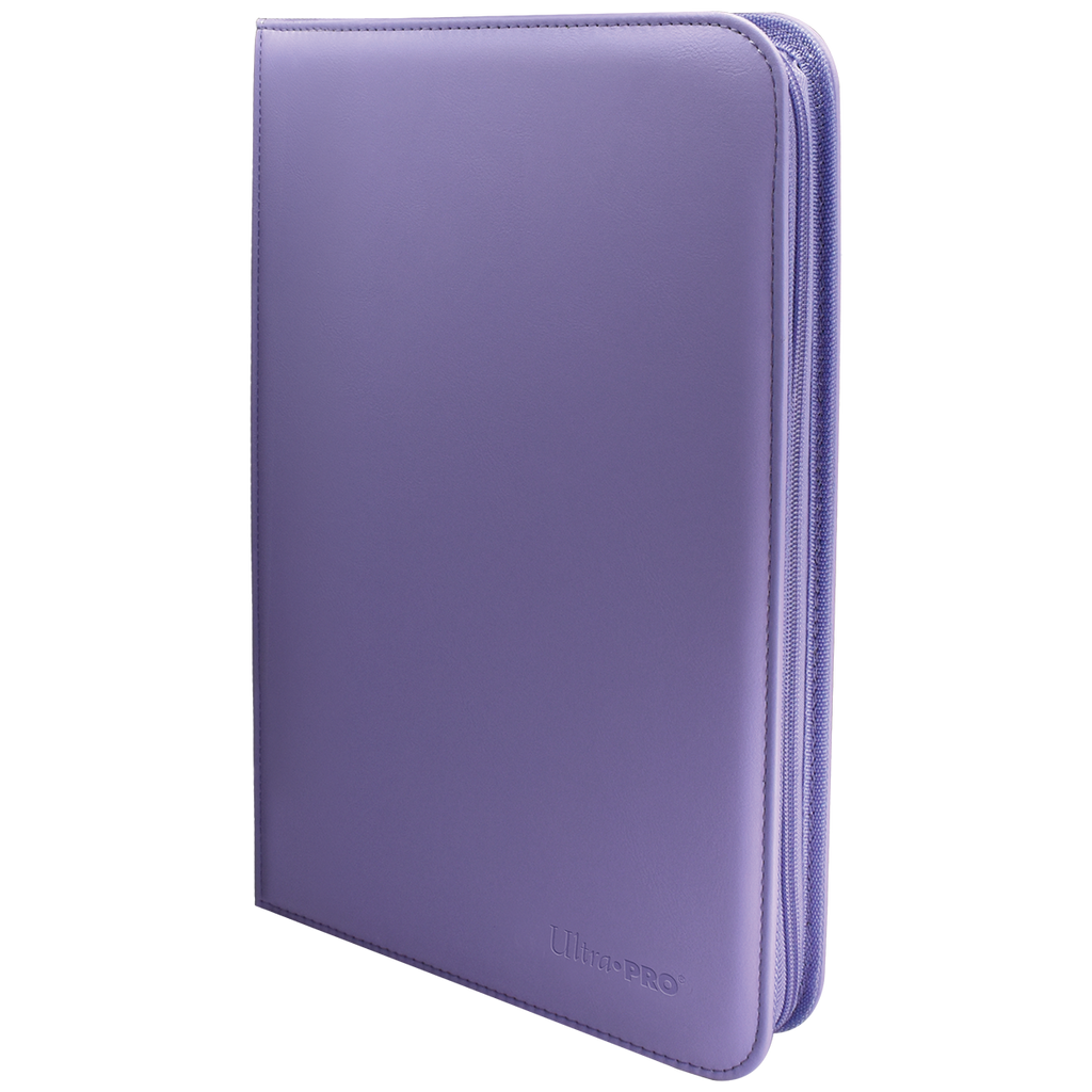 Holds 360 Sleeved Cards Ultra Pro 9 Pocket Deluxe Pro-Binder - Vivid Blue, Zippered, Holds 360 Cards, Side-Loading Pages Side Loading Card Pages Holds 360 Sleeved Cards Ultra Pro 9 Pocket Deluxe Pro-Binder - Vivid Blue, Zippered, Holds 360 Cards, Side-Loading Pages Side Loading Card Pages