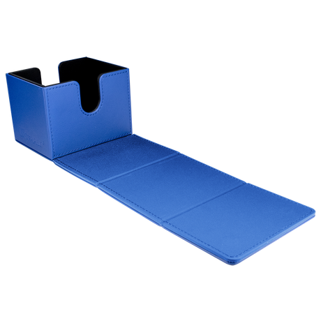 Vivid ALCOVE® Edge DECK BOX® - Purple - Open | Ultra PRO