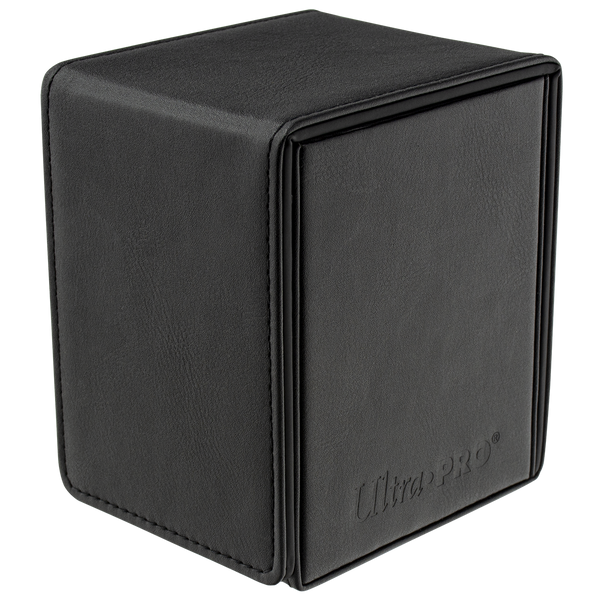 Vivid Alcove Flip Deck Box: Black | Ultra PRO International