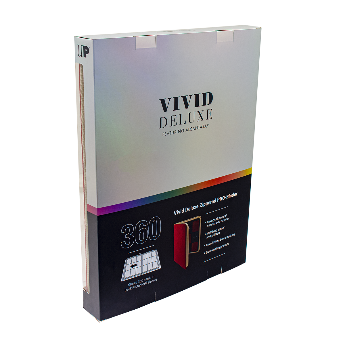 Vivid Deluxe 9-Pocket Zippered PRO-Binder | Ultra PRO International