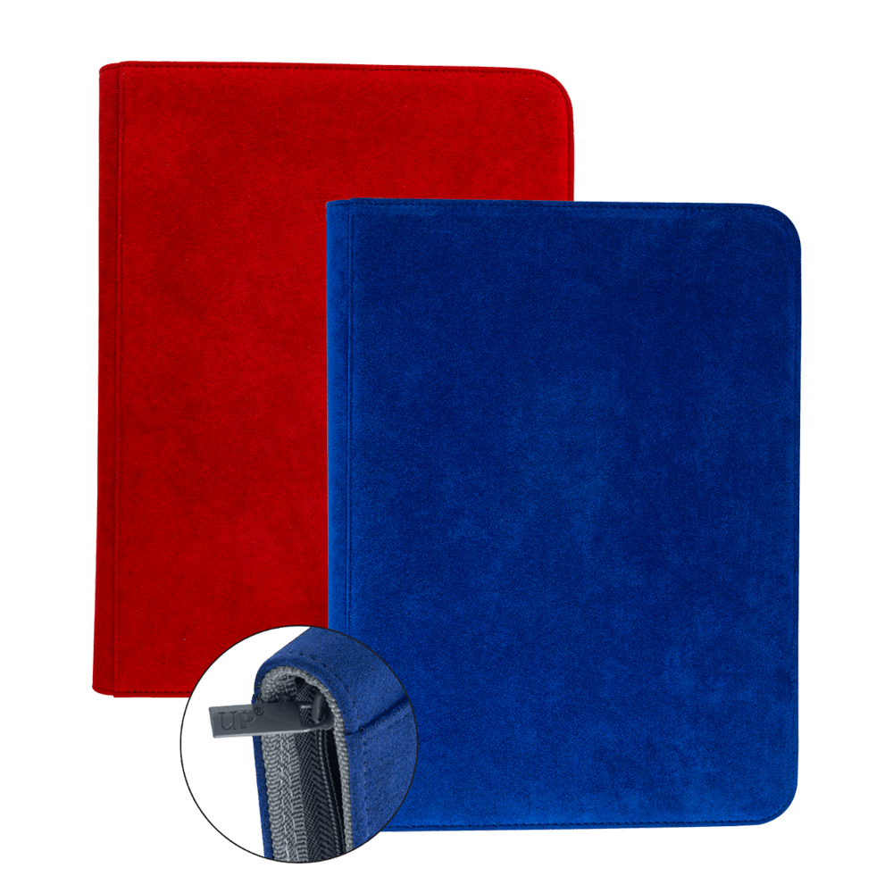 Ultra Pro Vivid Deluxe 9-Pocket Zippered PRO-Binder Red main image 1