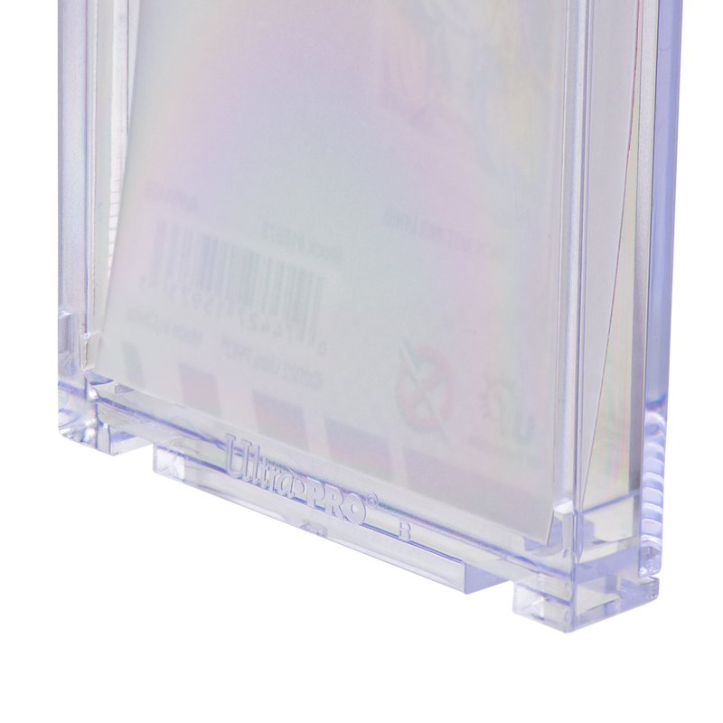 Trading Cards Protector Case Acrylic Clear Baseball Card Holders with Label  Position Hard Card Sleeves (24 Pieces) 