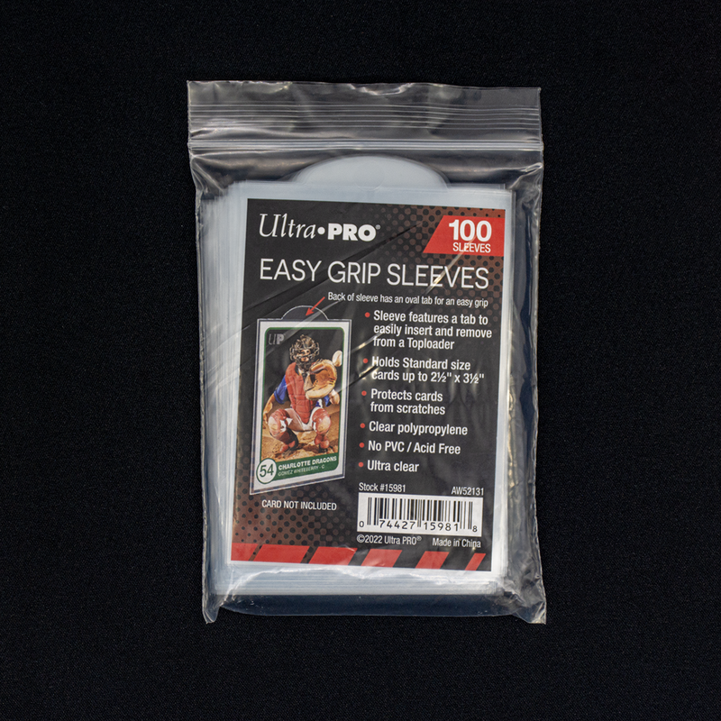 2.5 X 3.5 Easy Grip Card Sleeves (100ct)