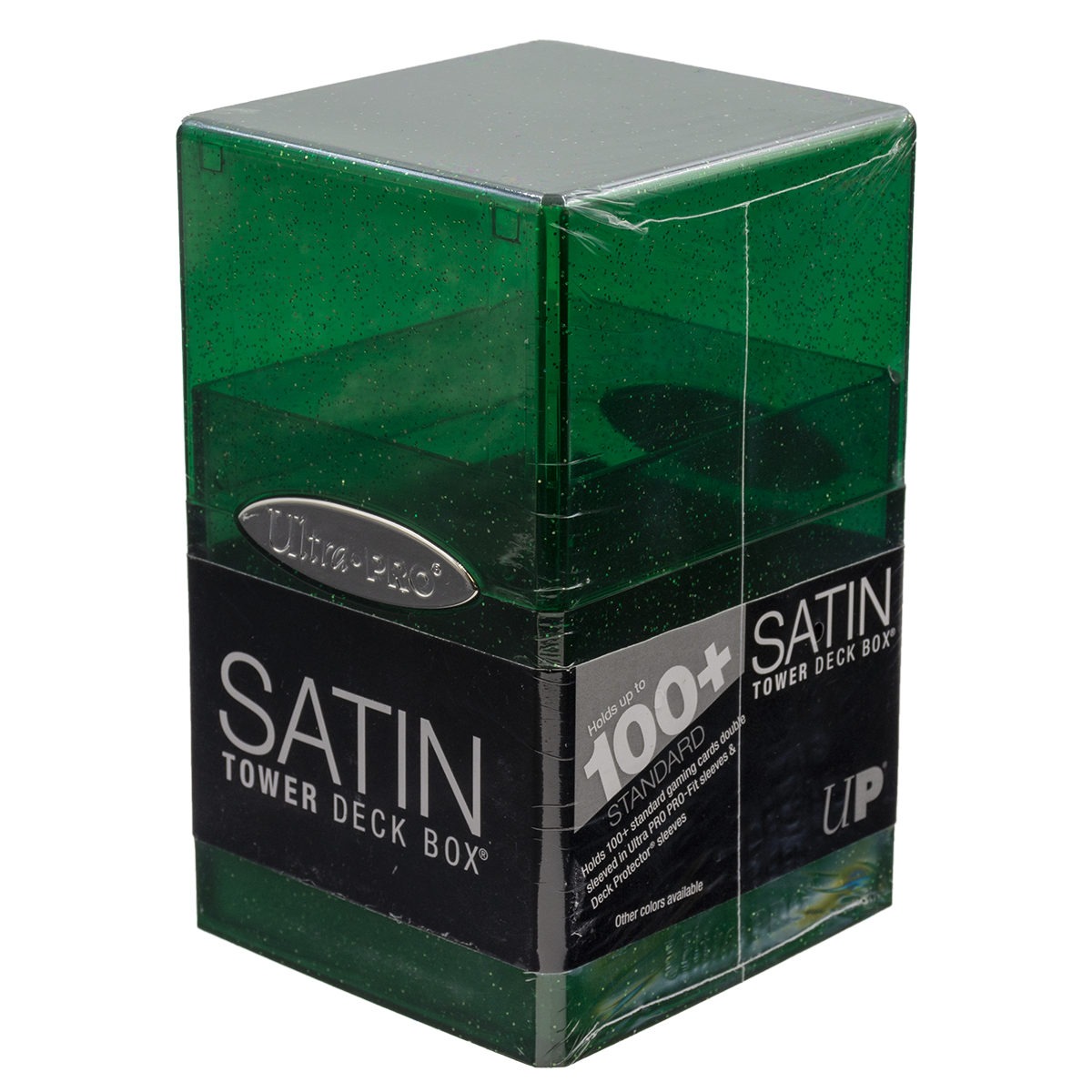 Glitter Satin Tower Deck Box - Green - Image 28 | Ultra PRO Zoom
