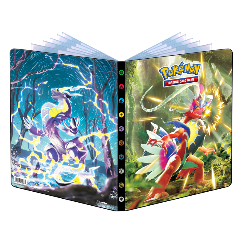 Card Binder A4 Scarlet and Violet Koraidon and Miraidon 252 Cards Pokémon -  Ultra PRO
