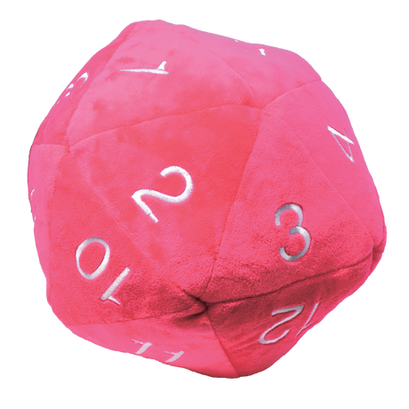 Jumbo D20 Novelty Dice Plush