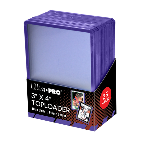 3" x 4" Colored Border TOPLOADER® Sleeves (25ct) for Standard Size Cards