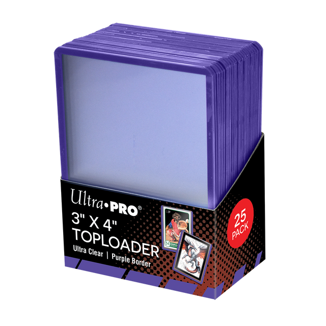 3" x 4" Colored Border TOPLOADER® Sleeves (25ct) for Standard Size Cards