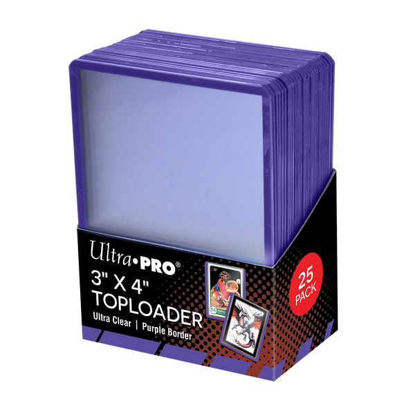 Ultra Pro Toploader Premium Super Claro X 25 Unidades