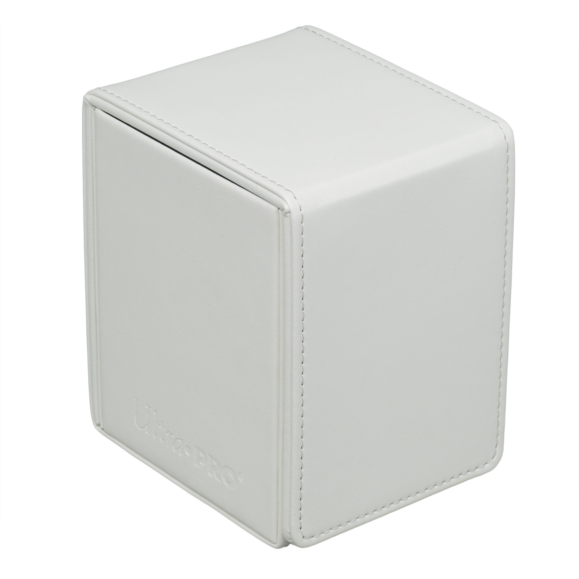 Vivid ALCOVE® Flip DECK BOX®: White | Ultra PRO International