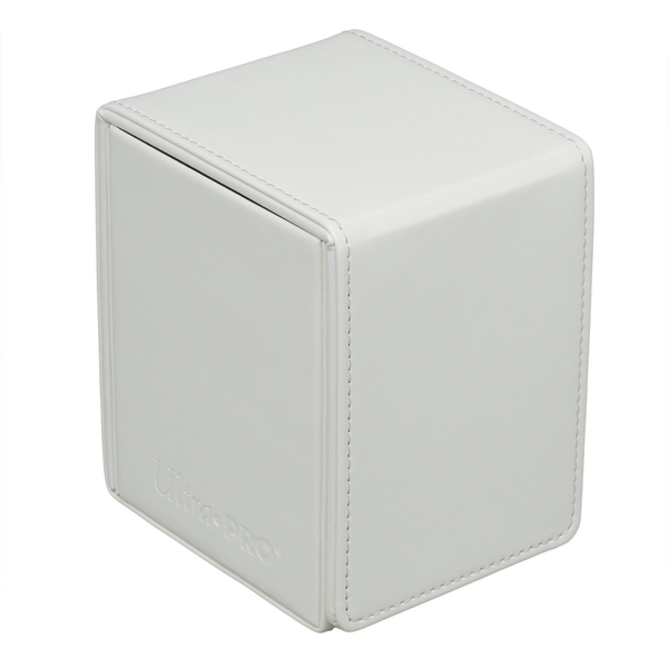 Vivid ALCOVE® Flip DECK BOX®: White | Ultra PRO International