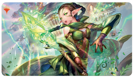 War of the Spark (WAR) Nissa Alt Art Standard Gaming Playmat for Magic: The Gathering | Ultra PRO International