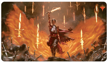 Throne of Eldraine Irencrag Feat Standard Gaming Playmat for Magic: The Gathering | Ultra PRO International